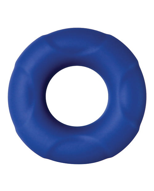 Adam & Eve Big Man Silicone Cock Ring - Blue