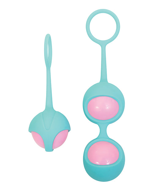 Adam & Eve Eve's Kegel Training Set - Pink/Teal