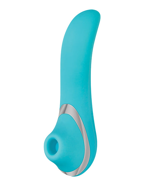 Adam & Eve French Kiss Her Clit Stimulator - Teal