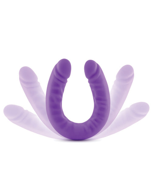 Blush Ruse 18" Slim Double Dong - Purple