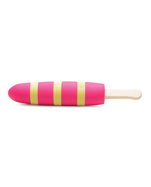 Cocksicle Fizzin 10x Silicone Rechargeable Vibrator - Magenta