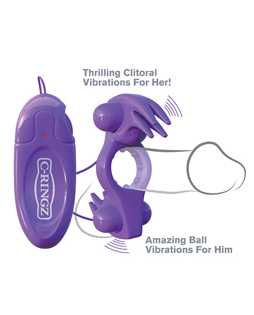 Fantasy C-Ringz Wonderful Wabbit w/Remote - Purple