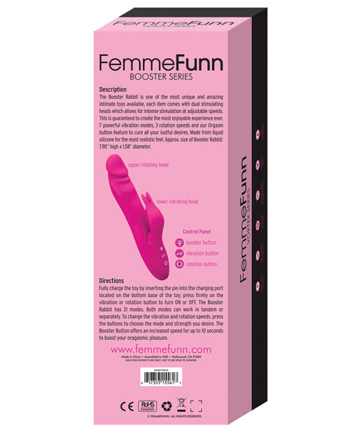 Femme Funn Booster Rabbit - Pink