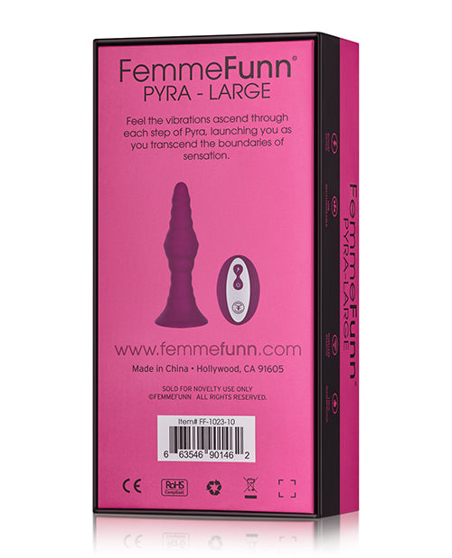 Femme Funn Pyra - Large Dark Fuchsia