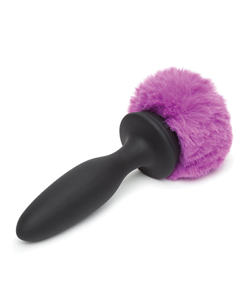 Happy Rabbit Vibrating Butt Plug - Purple Bunny Tail