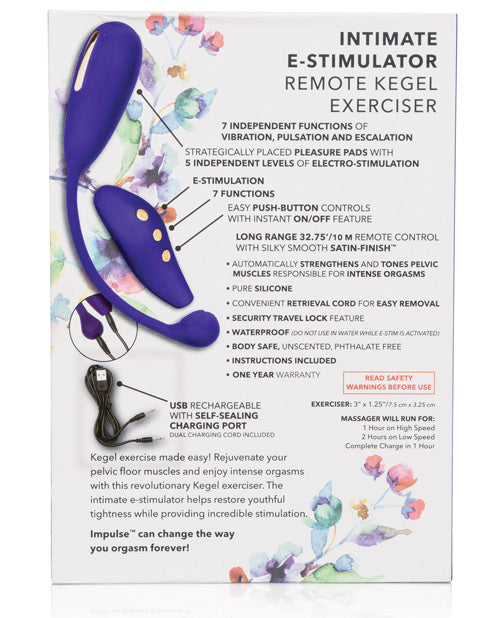 Impulse Intimate E-Stimulator Remote Kegel Exerciser