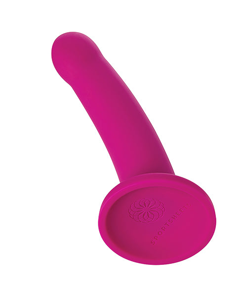 Nexus Solid Silicone 7" Dildo Galaxie - Plum