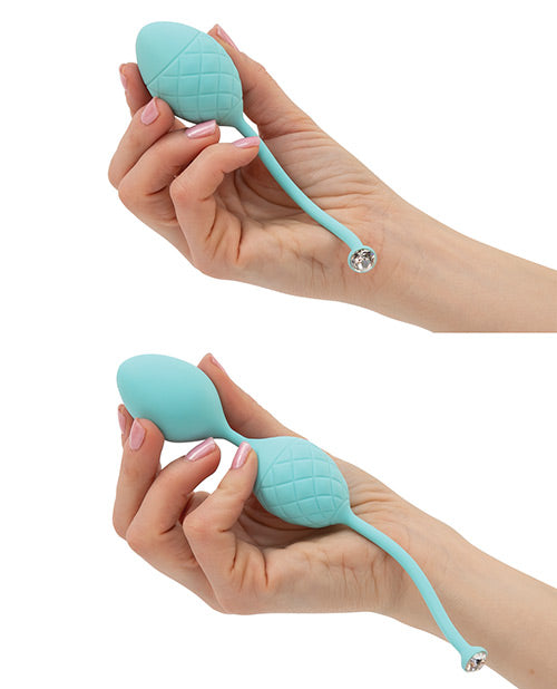 Pillow Talk Frisky Pleasure Balls - Teal